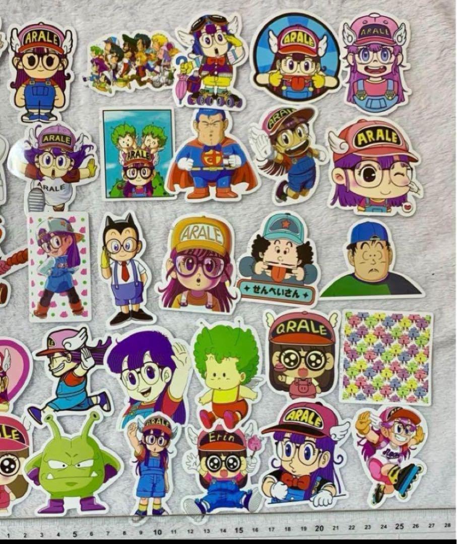Amazon.co.jp: 50枚 Dr.スランプ あられちゃん 防水ステッカー シール
