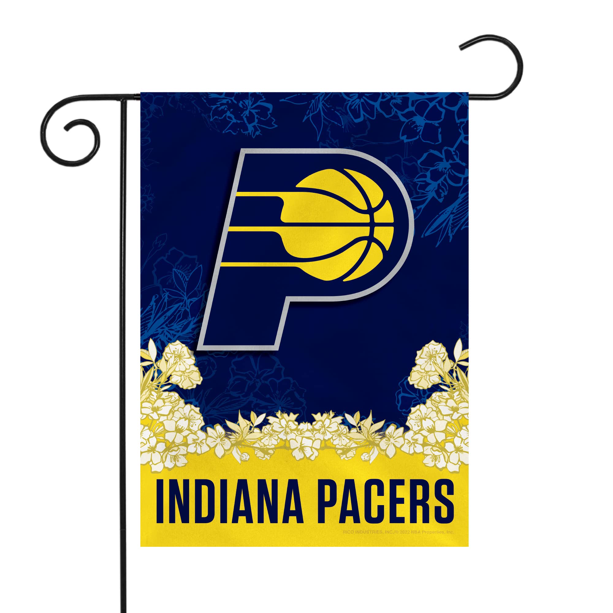 Rico Industries NBA Basketball Standard/Primary 13" x 18" Double Sided Garden Flag