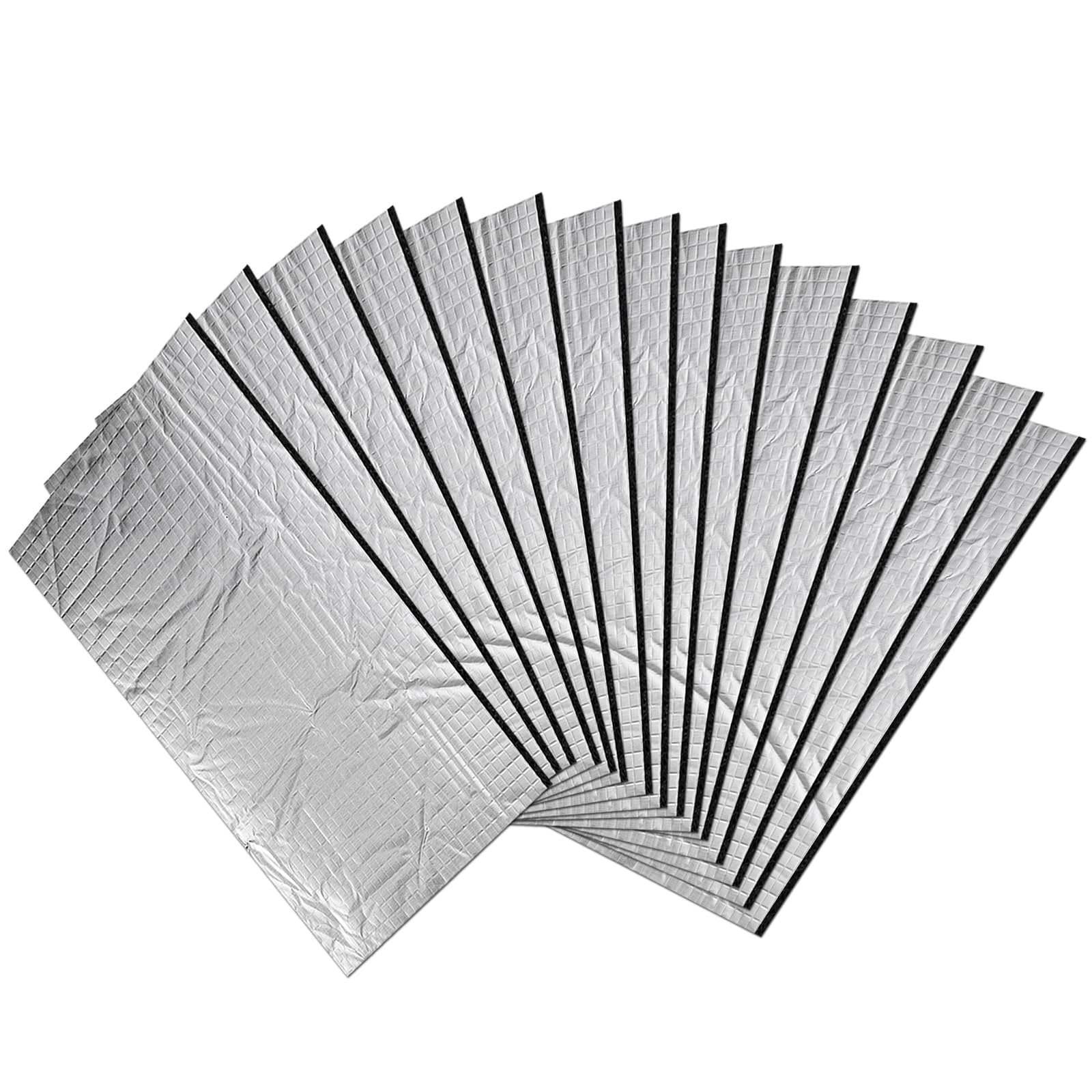 Zelfklevende aluminiumbutyl isolatiemat, 2,0 mm dik, 50 cm x 4 m (2 m²