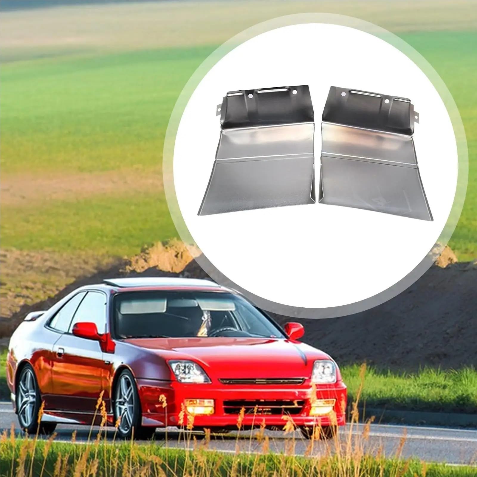 Protector de Cejas Rueda Compatible con E36 Panel de reparación camiones y automóviles, piezas repuesto acero galvanizado, juego parches guardabarros Metal