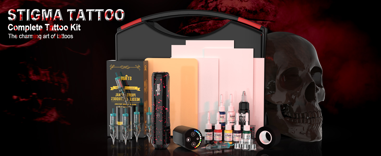 Kit per penna rotante per tatuaggio Wireless Tour albero con
