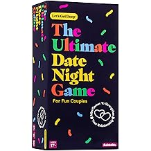 The Ultimate Date Night Game by Relatable, Great for Couples Games and Stay at Home Date Night Ideas, From The Makers of Let's Get Deep Relationship Card Game, Includes 200 Cards & Spinner