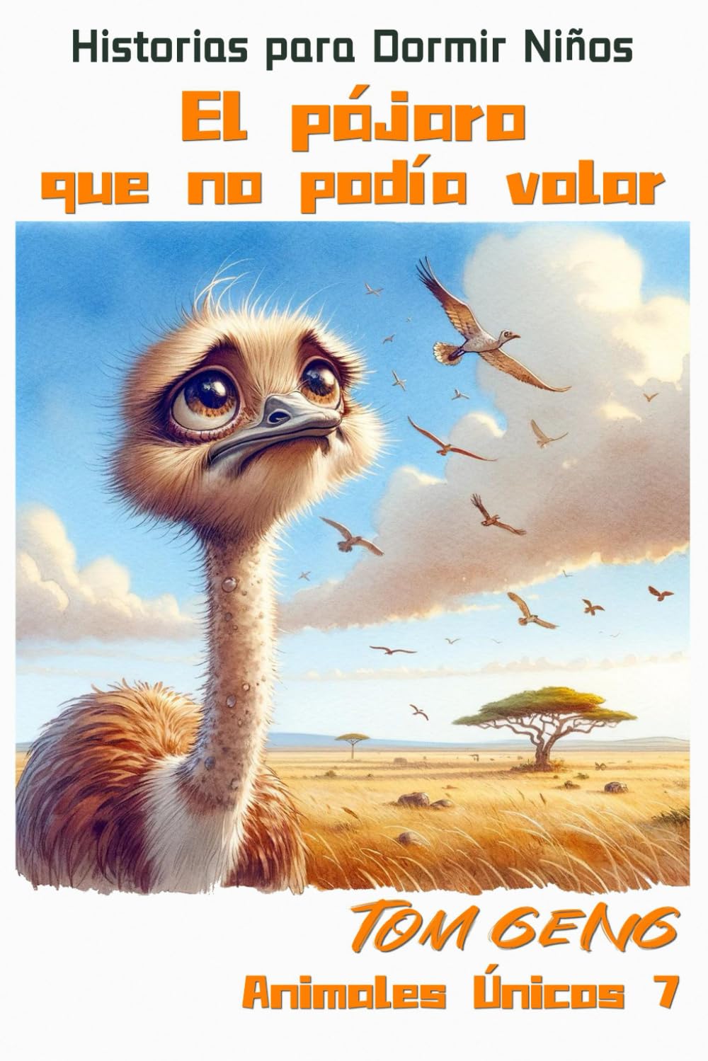 Historias para Dormir Niños:El pájaro que no podía volar - El avestruz: Animales Únicos 7