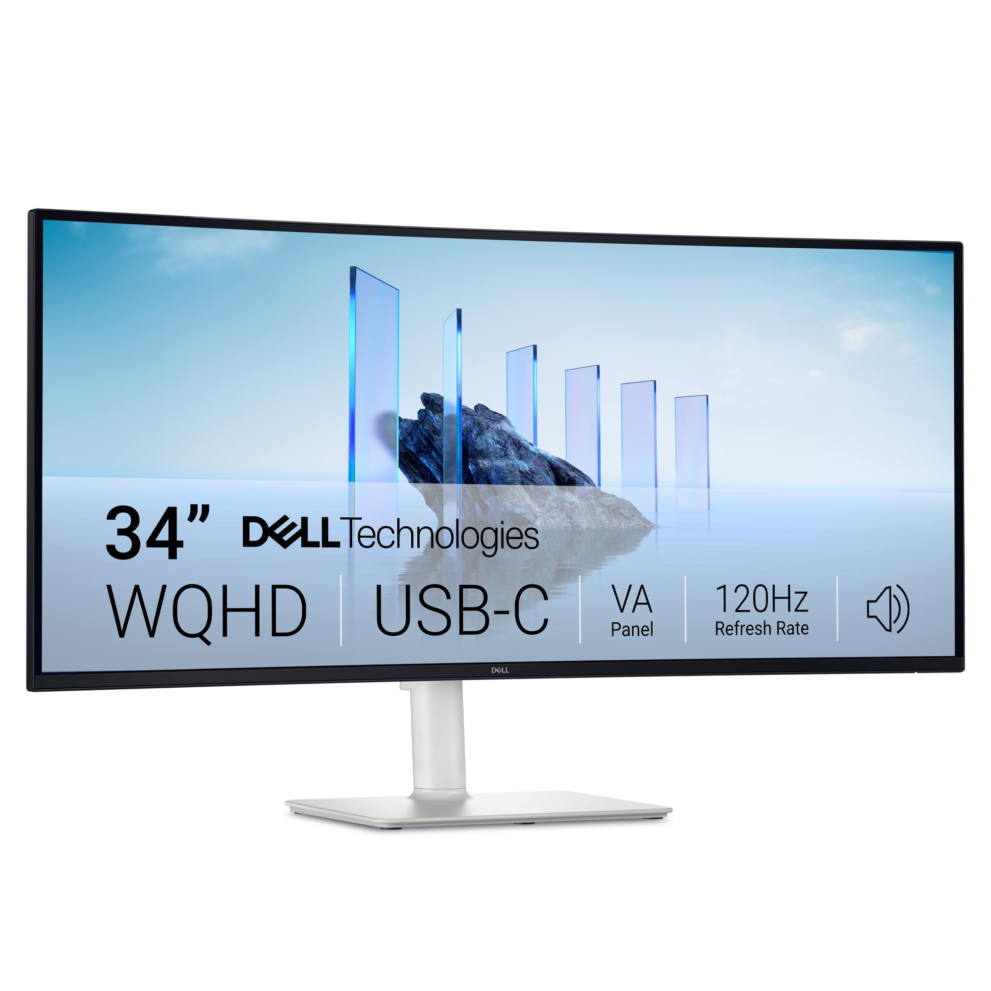 DELL 34 Plus USB-C Monitor - S3425DW, WQHD (3440x1440), 21:9 Curvo