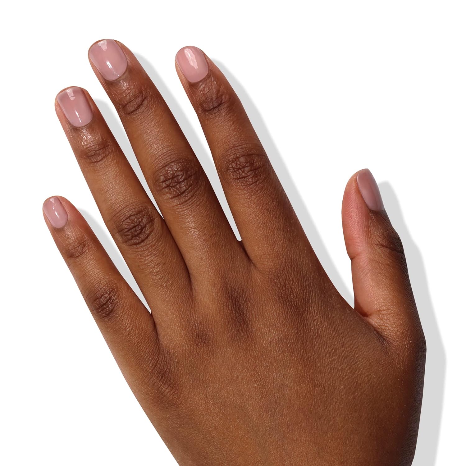 LONDONTOWN Tint & Shine Set - Perfecting Nail Veil #4, Dusty Rose Pink, with High Gloss Top Coat Nail Polish Manicure Set, 0.40fl oz - Image 6