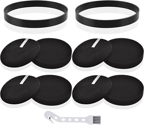 Filtro y correa de repuesto para Bissell 2258 2492 2252 2254 2489 2486 2260 para aspiradora giratoria Cleanview Powerlifter Rewind para mascotas,