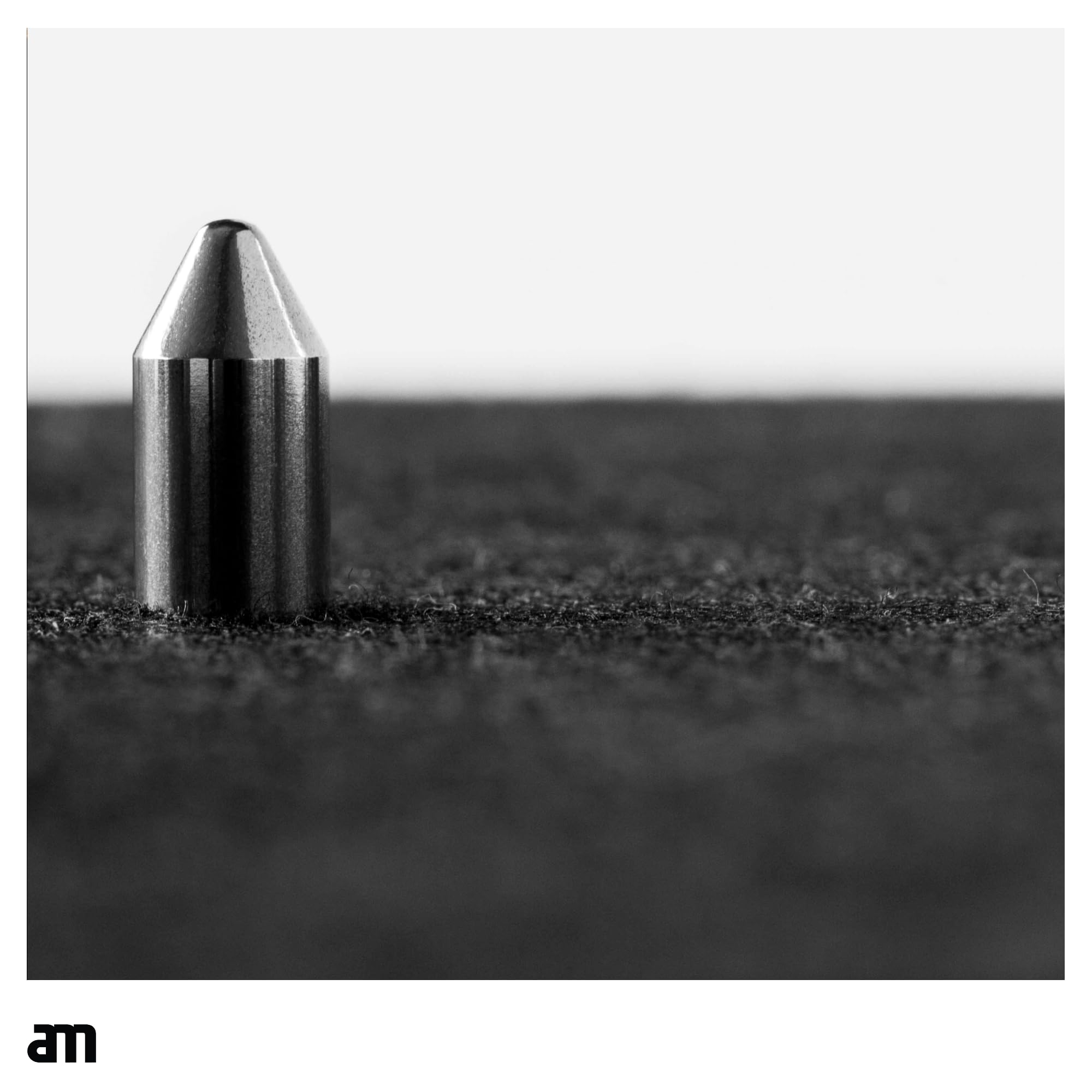 Premium Antistatische Plattenspielermatte - Anti-Static Record Mat aus Carbonfaserfilz für Turntable und LP Vinyl Schallplatten
