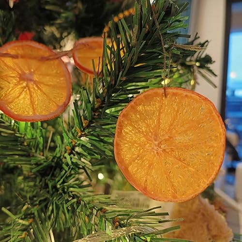 Miniatura 5 de Rebanadas de naranja secas, secado a baja temperatura, hecho a mano, comestible, secado a mano, rebanadas de naranja seca comestible para decoración