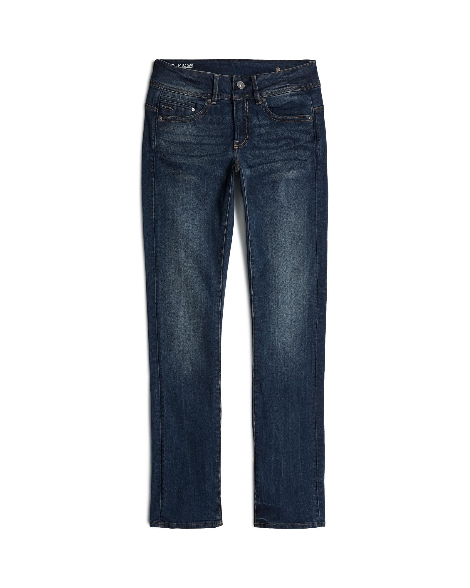 G-STAR Femmes Midge Saddle Straight Jeans