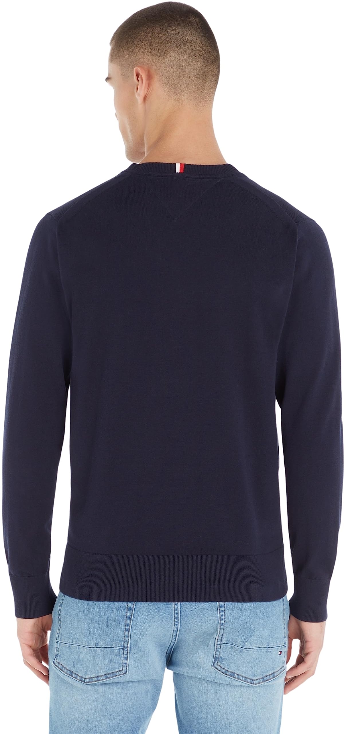 Tommy Hilfiger Pullover Uomo V-Neck Elegante