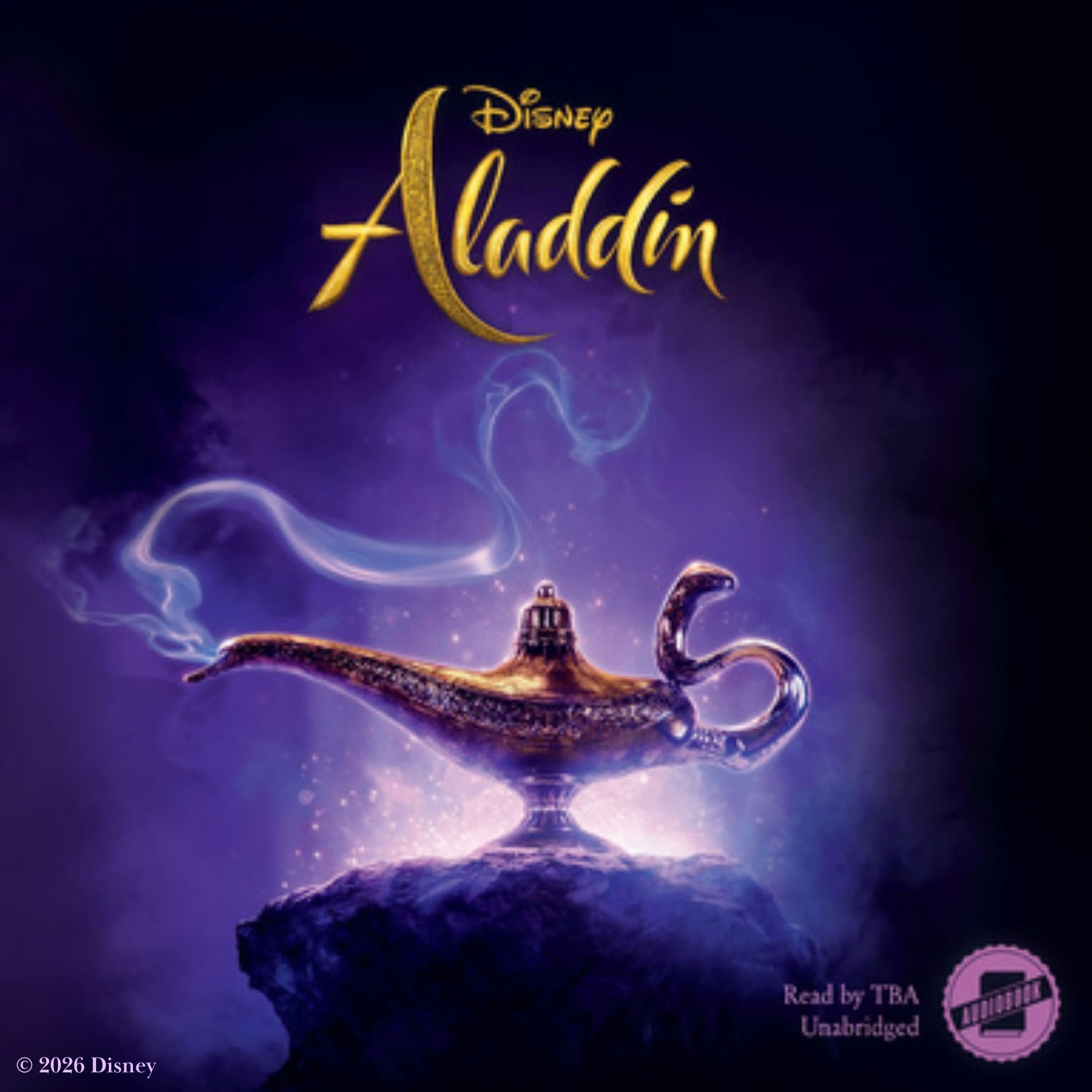 Cover art for Aladdin: Live Action Novelization