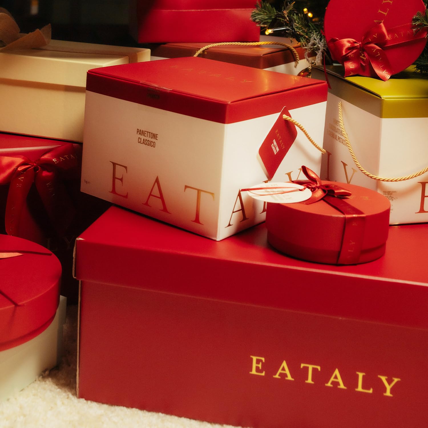 EATALY – Una Cena tra Amici – Cesto Gastronomico con Specialità Italiane – Box Dolce e Salato con 15 Prodotti – Confezione Elegante – Perfetto per Regali e Occasioni Speciali