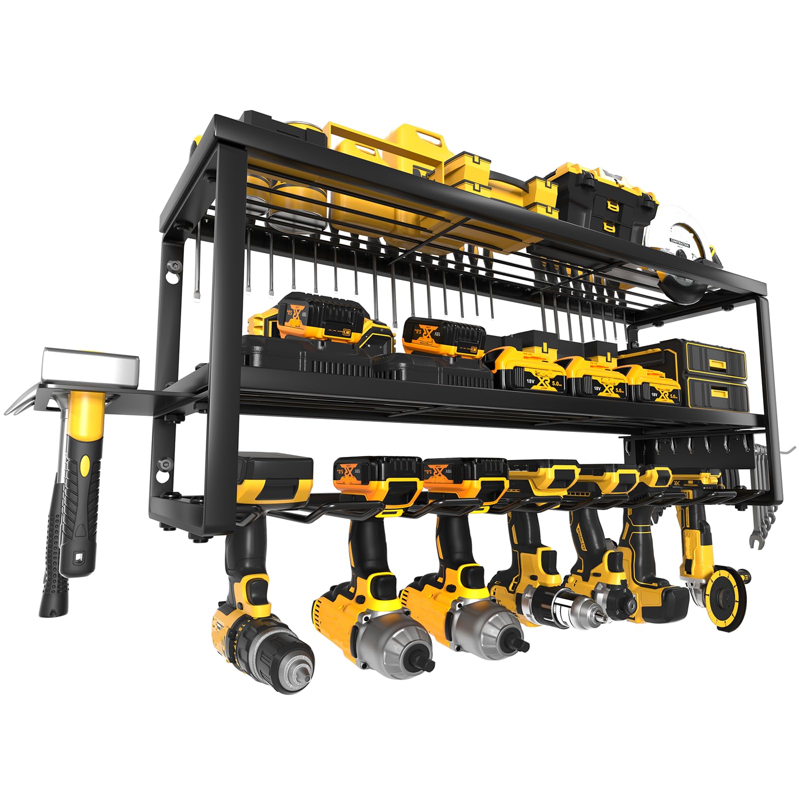 Organizer per utensili elettrici, supporto per trapano, supporto