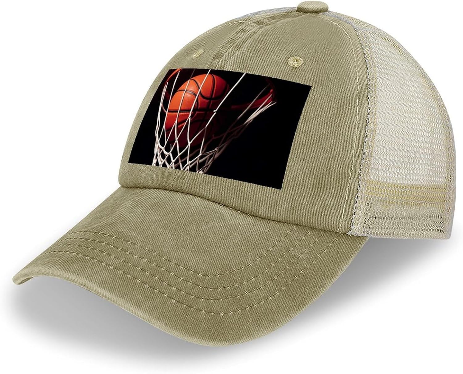 Sport Hat for Men Women Hollow Cowboy Hat Adjustable Baseball Cap Apparel Accessories