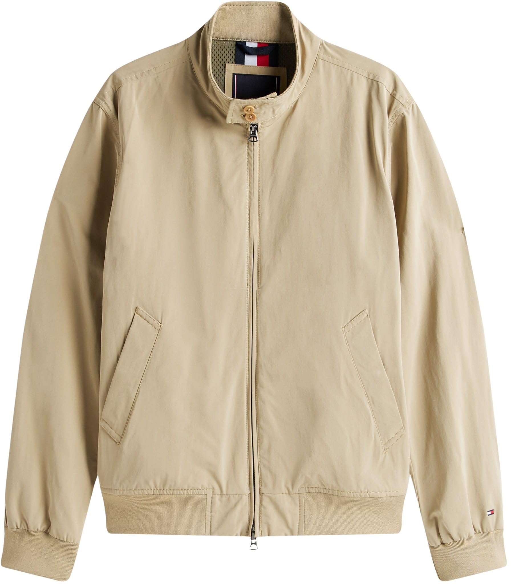 Tommy Hilfiger Uomo Giacca da Mezza Stagione Harrington con Zip