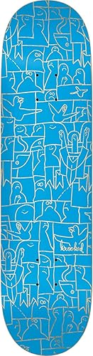 Krooked Skateboards Flock - Tabla de skate (8.25" x 32"