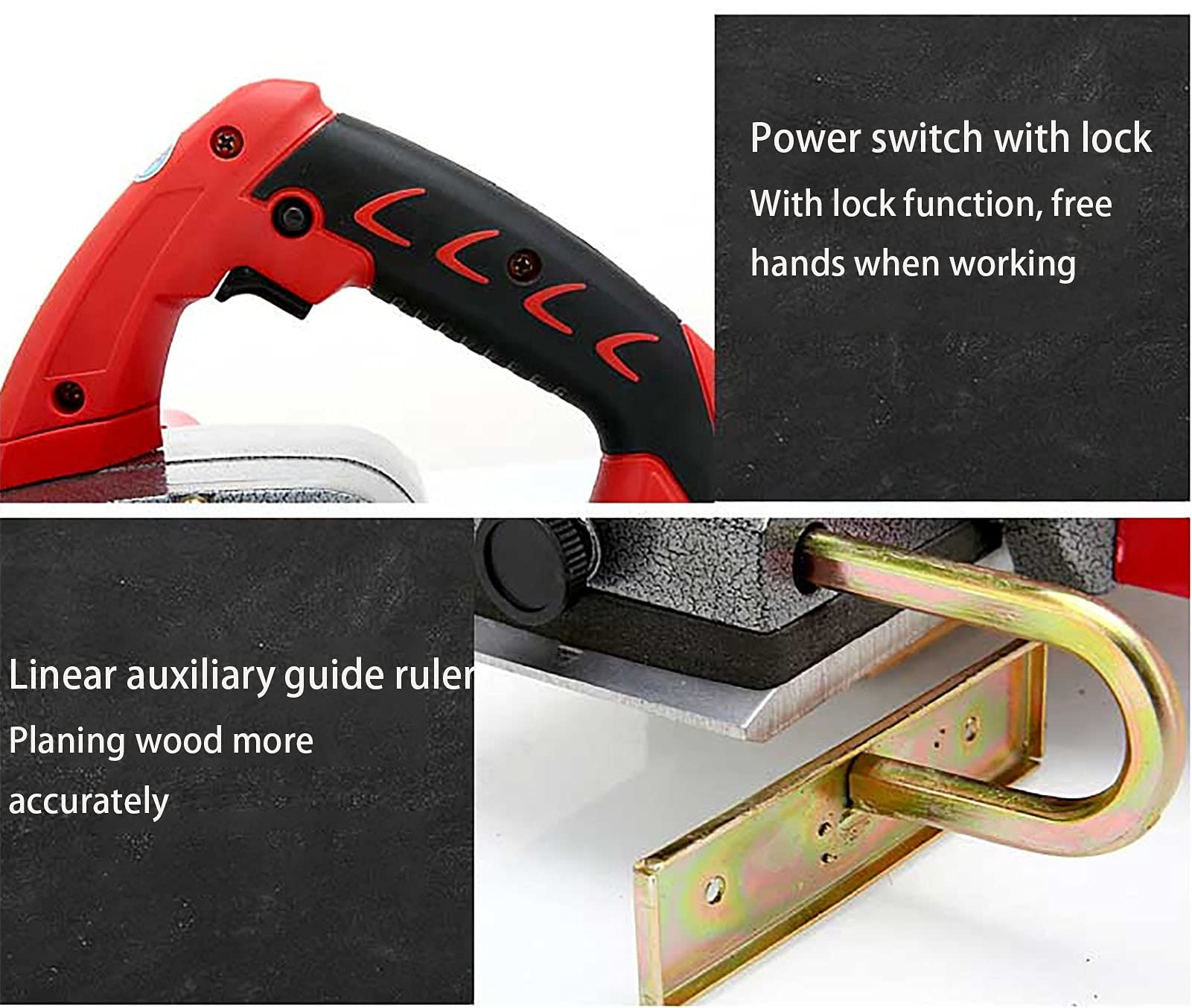 Pialla elettrica per la Lavorazione del Legno Pialla elettrica Pialla a Spinta Portatile Pialla elettrica Pialla Pialla Pialla da Tavolo Pialla per Legno Pialla per Legno