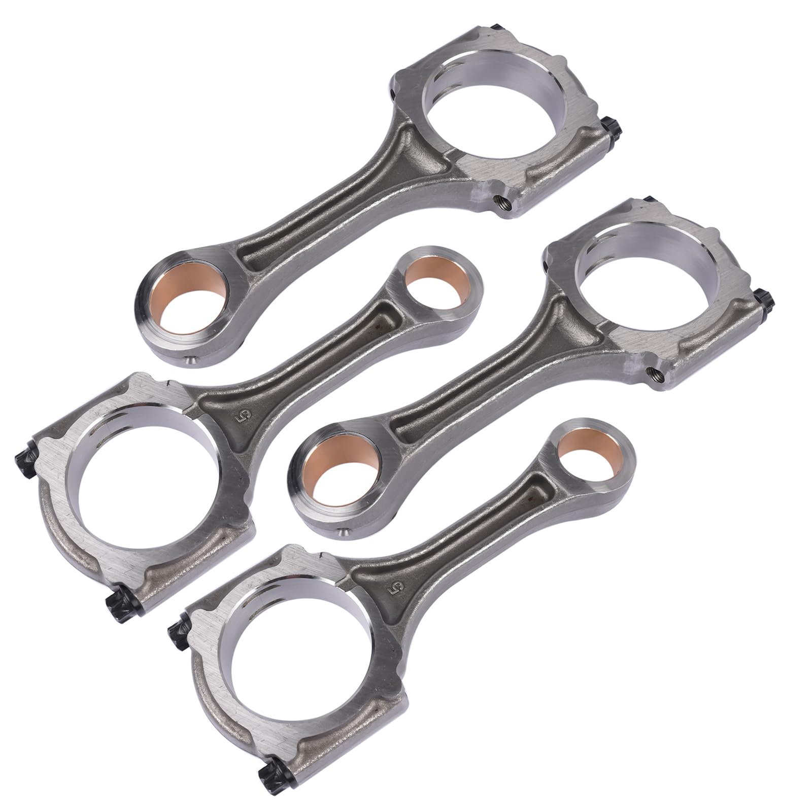 4 bielas compatibles con 3 6 CX-5 Serie 2.2L Diesel SHY1 SHY4 SHY6 SHY8 SH01-11-210A SH01-11-210