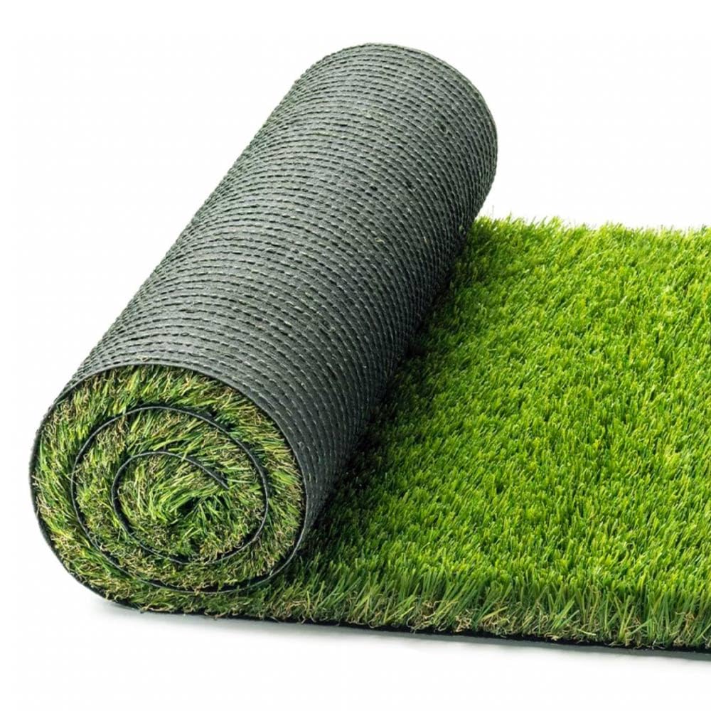 OLIVO.shop Erba Sintetica per Esterno, Rotolo Erba Finta Artificiale per Giardino, Terrazza, Balconi, Prato Sintetico Spessore 40 mm, LUXURY SOFT GRASS GREEN (2x1 mt)