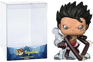 Smoke-Man Luffy: P! A! Animation Vinyl Figurine Bundle with Compatible Protector