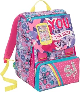 ZAINO SDOPPIABILE - SJ GIRL rodhamine red- Product Code: 2C2001805-348 glicine verde acqua decorato
