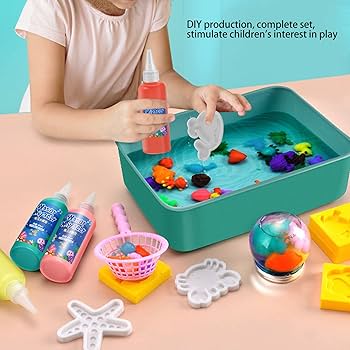 Amazon.co.jp: マジカルウォーターエルフおもちゃキット、6つの