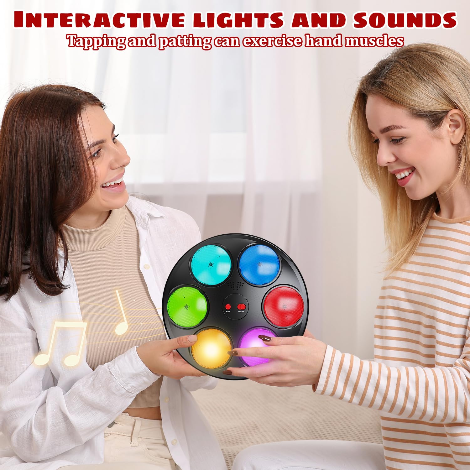 Gioco Di Memoria Illuminato, Giocattolo Elettronico A 3 Modalità, Gioco di memoria con illuminazione, Giocattolo Interattivo Di Sfida Di Memoria, Gioco Da Tavolo Portatile Per Compleanno, Viaggio (M2)