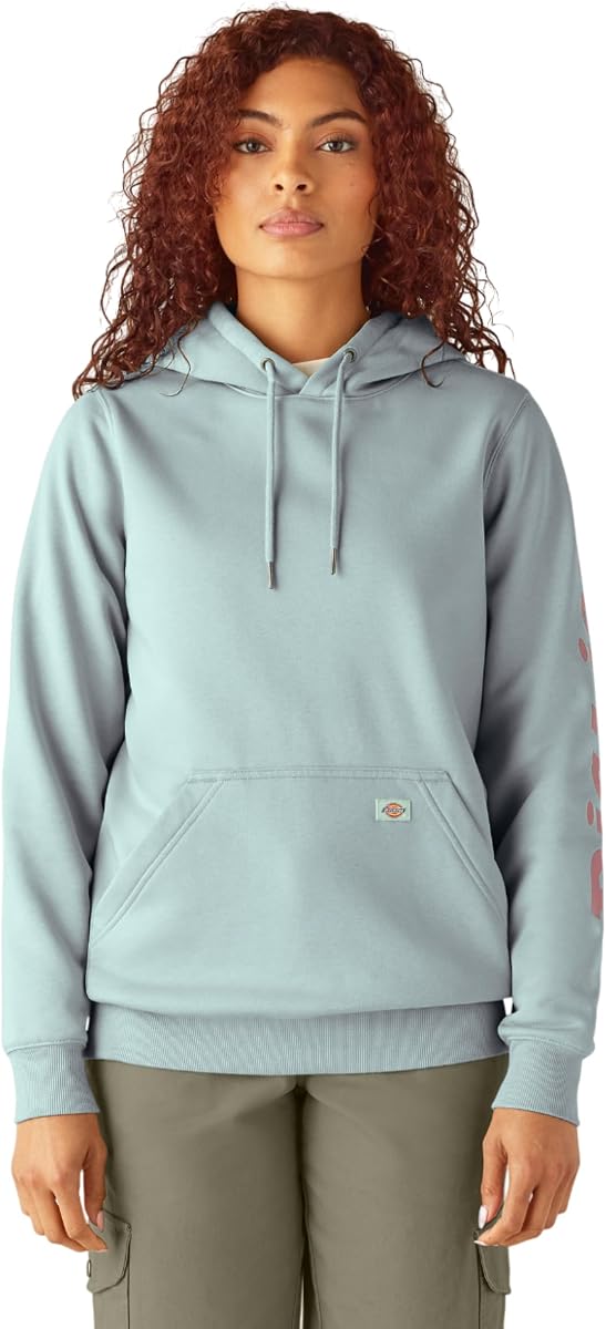 Dickies Women's Womens Heavyweight Graphic Fleece Pullover
