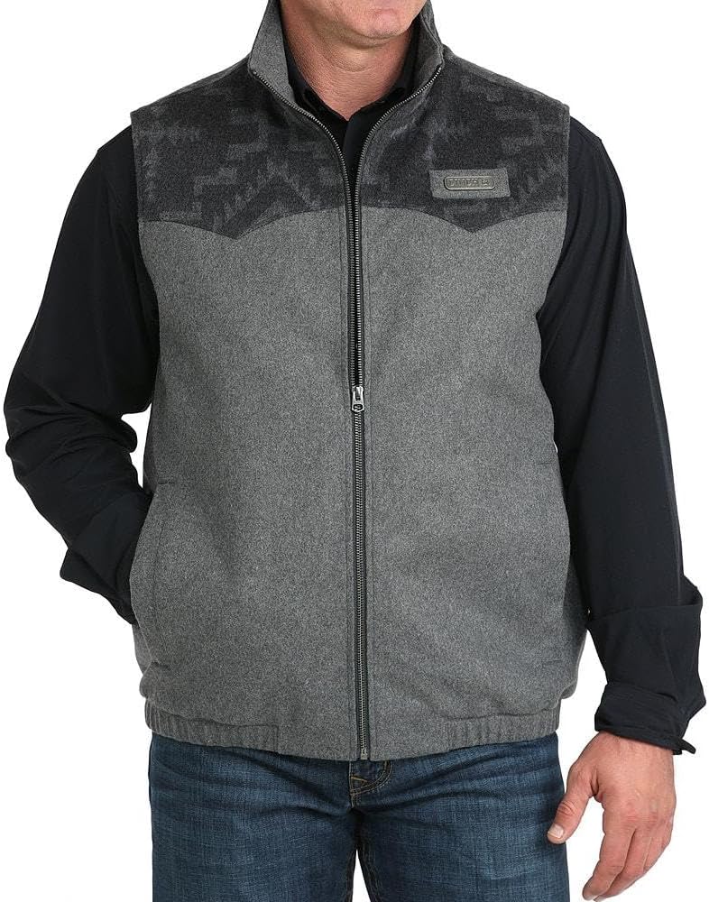 Cinch Men's Grey Conceal Carry Vest