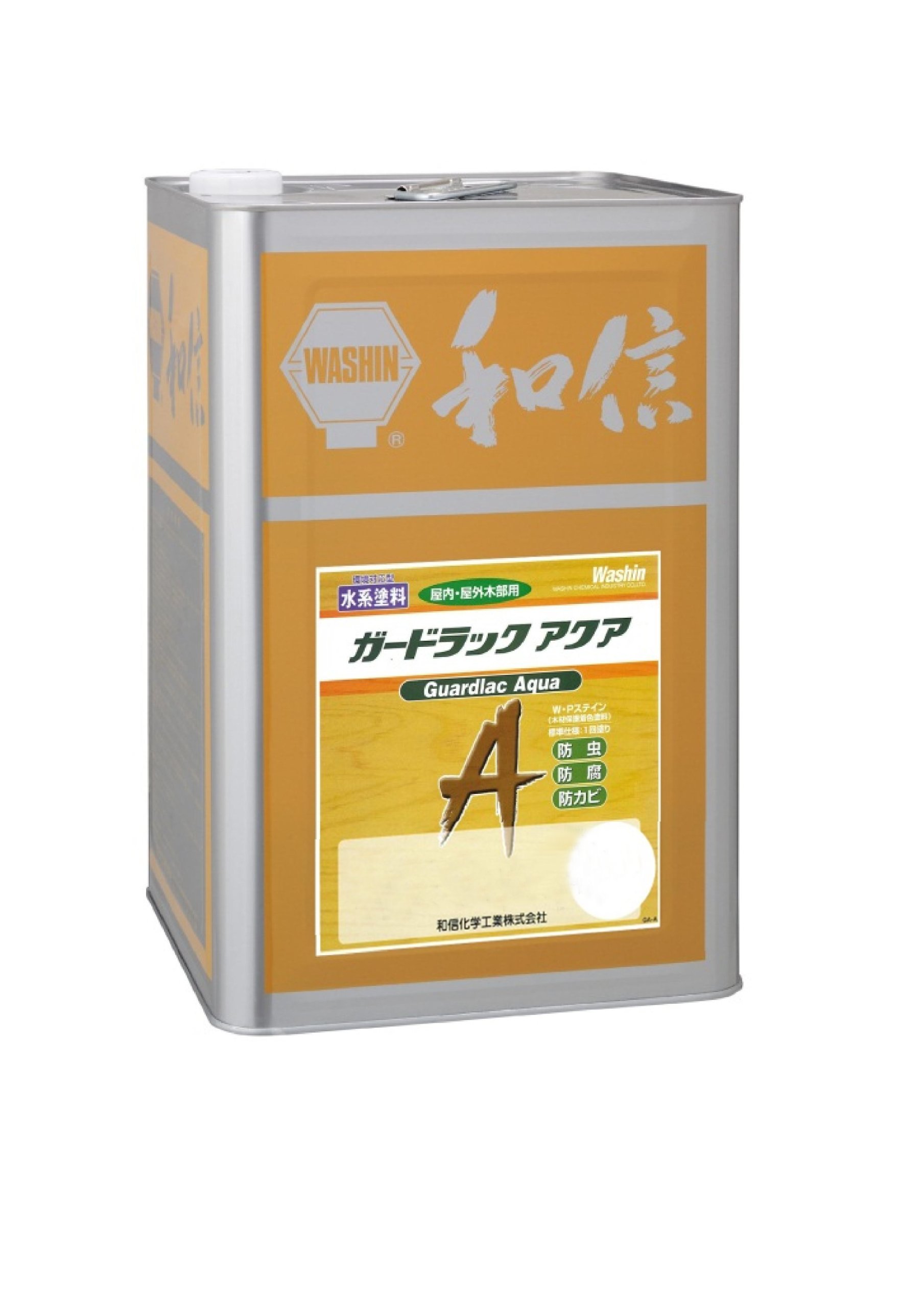 Amazon | 和信化学工業 ガードラックアクア プロ仕様の水性屋外木部用