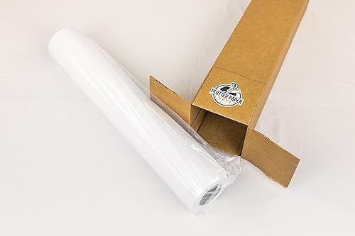 Miniatura 2 de Papel Bond recubierto pesado de 46 libras, 24 "x 100', núcleo de 2", 1 rollo por caja