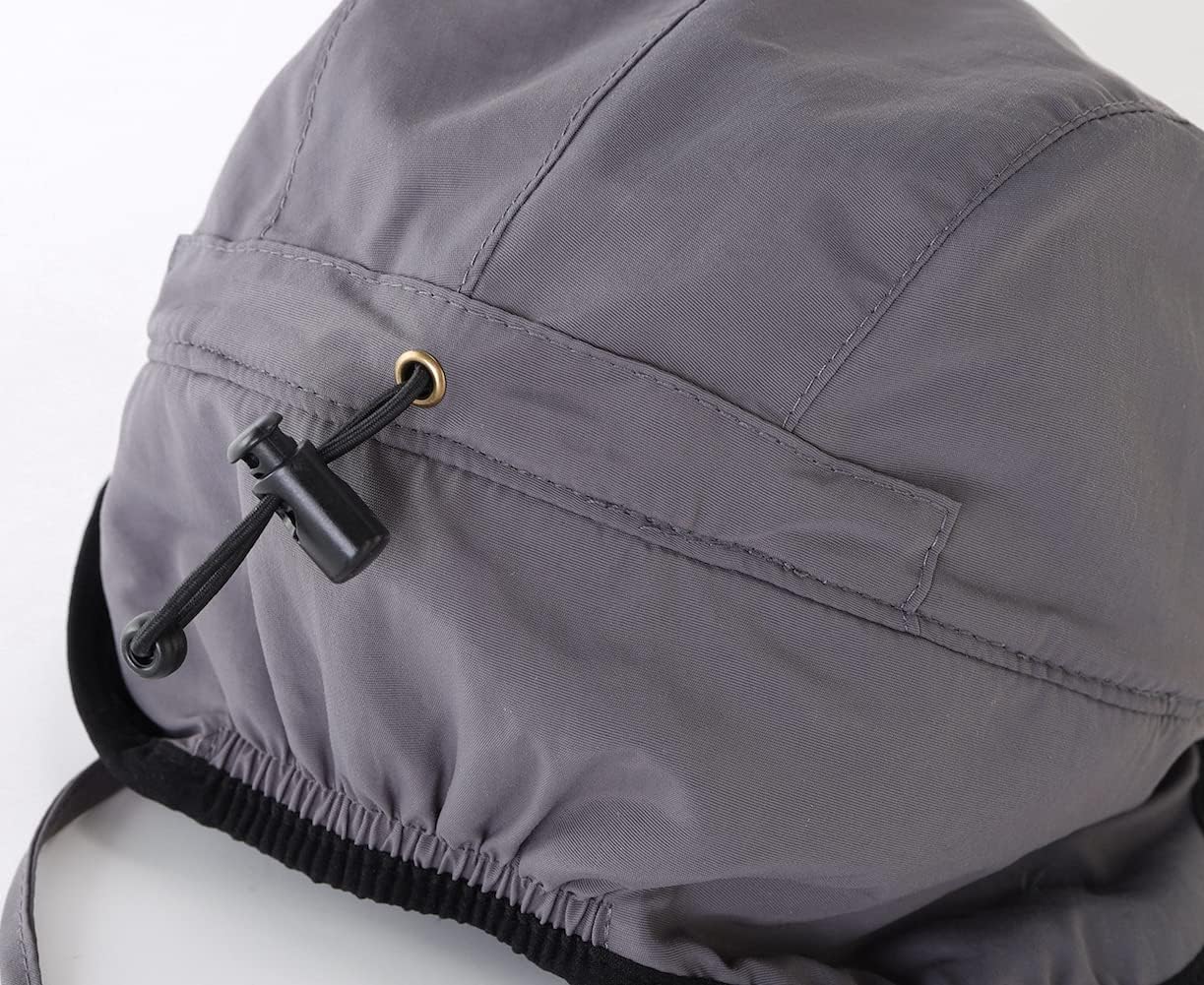 Home Prefer Waterproof Men's Winter Hats with Visor Warm Fleece Lined Baseball Cap Earflaps Trooper Trapper Hat for Men - Image 8