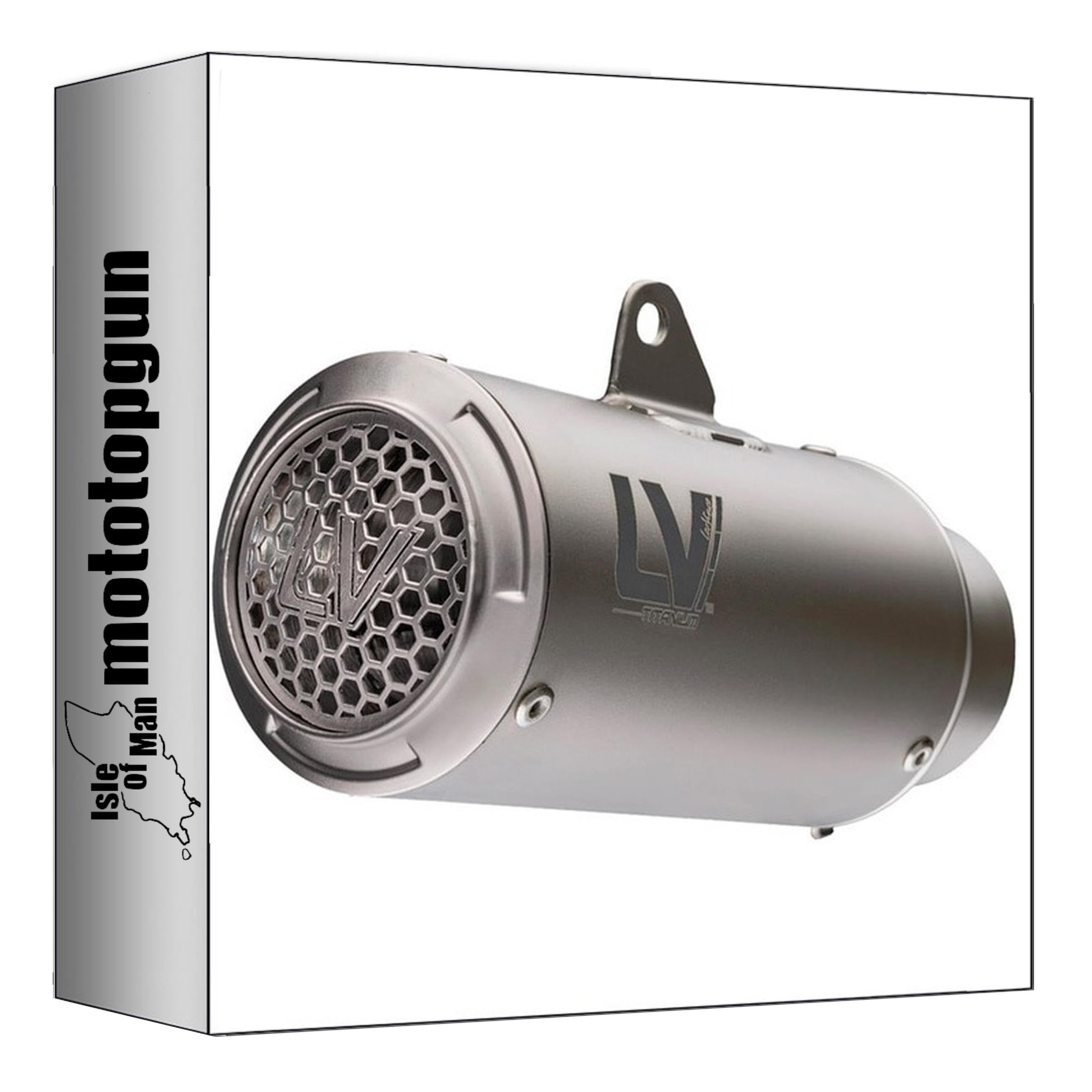 leovince scarico lv corsa s titanio fondello acciaio compatibile con ktm 990 duke/r 2024 2025 2026 mototopgun 15411stu