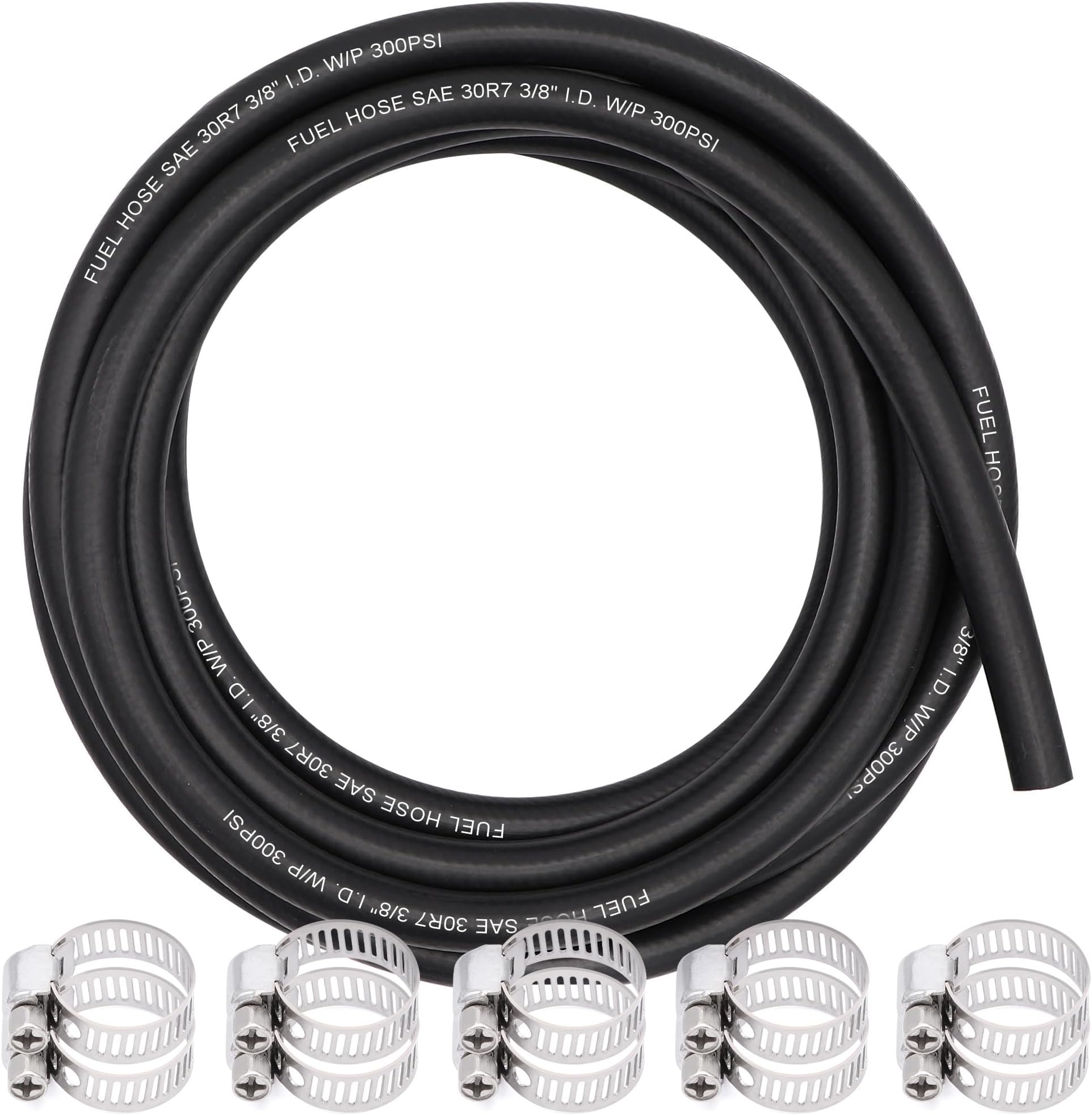 Amazon.com: PRO 1 Fuel Line Hose 3/8 Inch Inside Diameter X 25 Feet ...