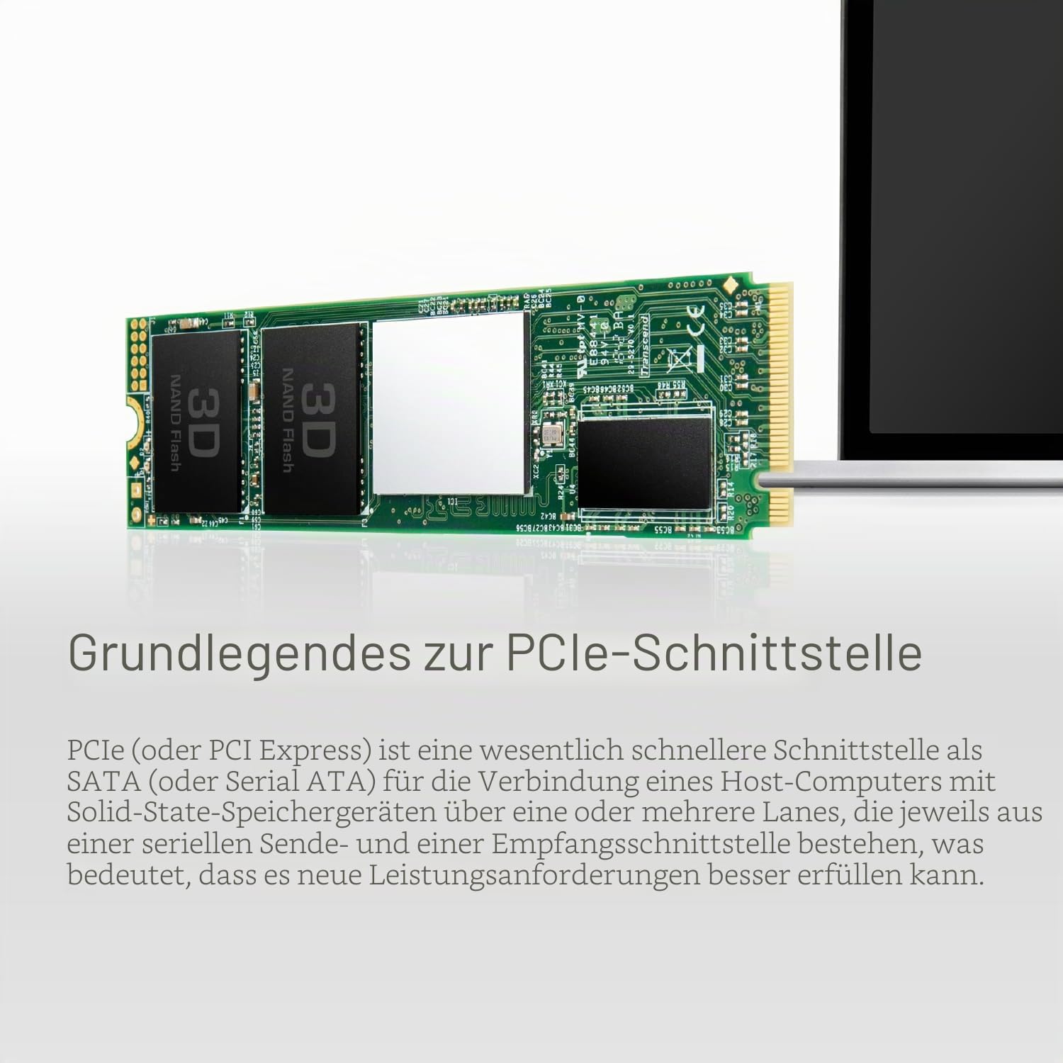 Transcend 2TB MTE220S NVMe SSD mit DRAM-Cache, blitzschnell