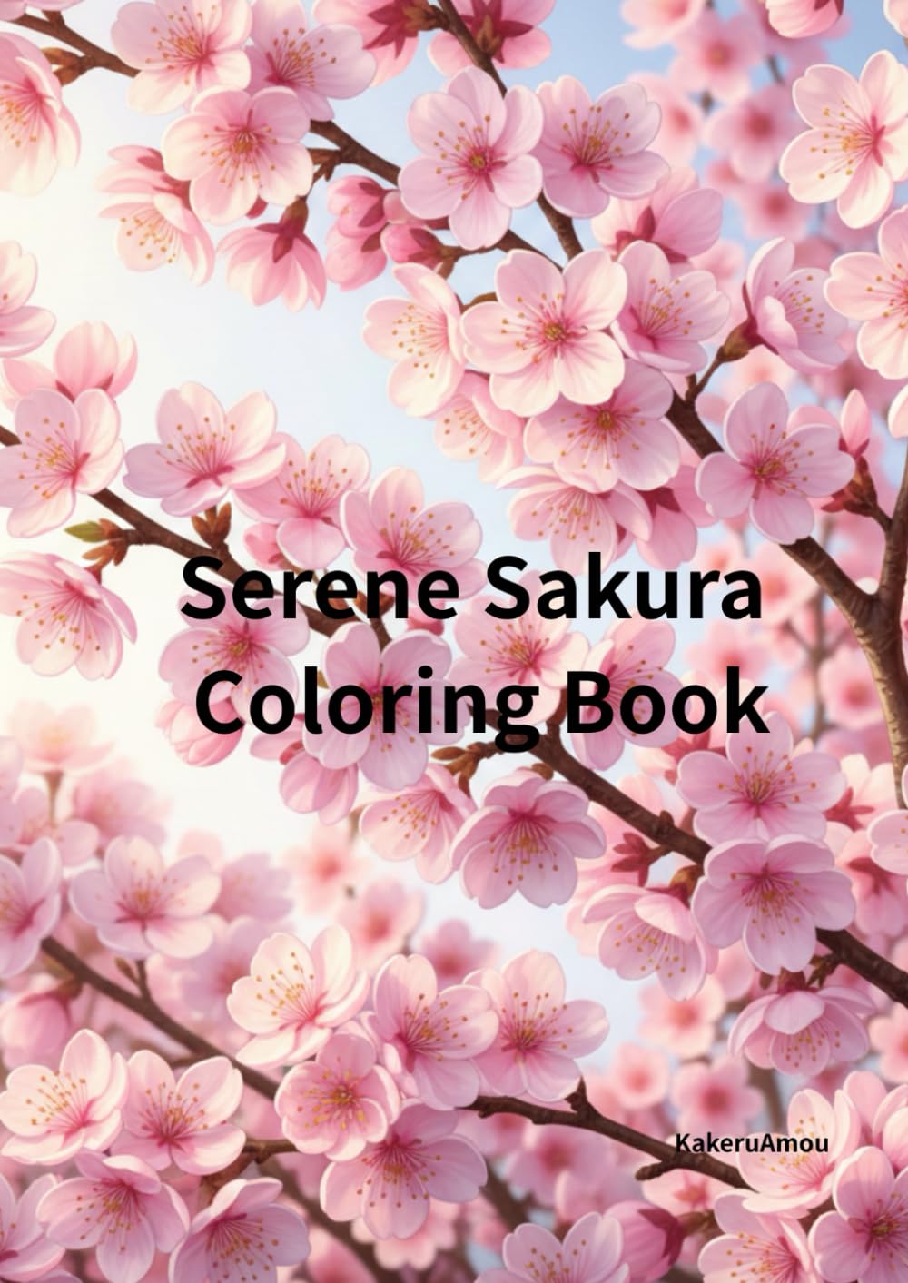 Serene Sakura Coloring Book