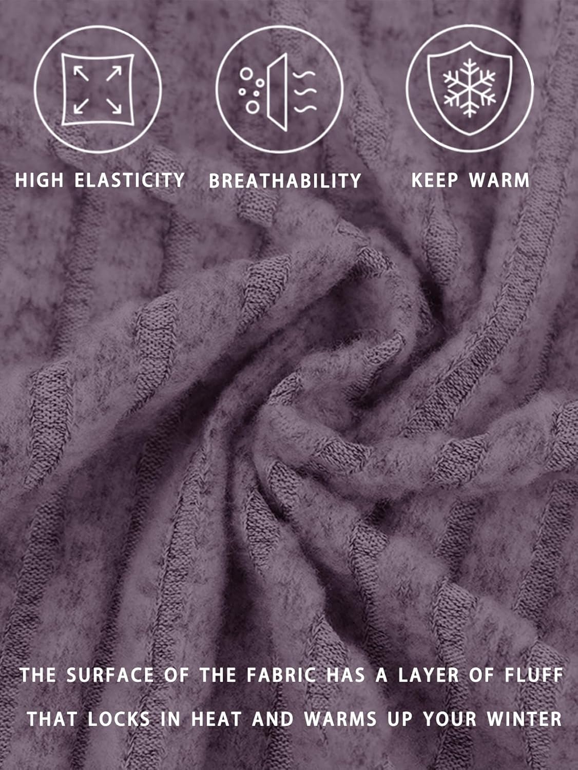 Women Ribbed Sweatshirt Casual Crew Neck Pullover Sweatshirt Loose Soft Long Sleeve Fall Winter Sweaters 2026 - Image 6