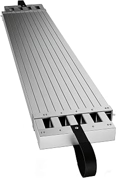 Garvee 9-15ft Aluminum Work Plank, Telescoping Plank, 440LBS Capacity, Adjustable Aluminum Plank, Equipped with Skid-Proof Platform Scaffold Ladder Accessory