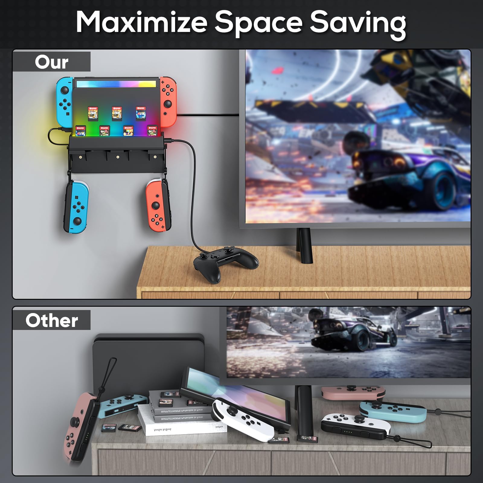 Amazon.co.jp: Switch壁マウント Nintendo Switch/Nintendo Switch 