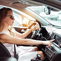 Vista 1 de Decoraciones de coche para mujer, atrapasueños para automóvil, atrapasueños de plumas, dije de cristal, accesorios decorativos para colgar, regalo