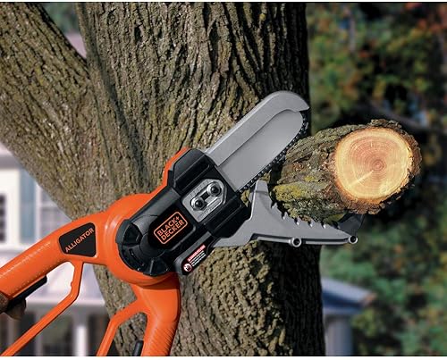 Miniatura 10 de Black and Decker - Sierra de cocodrilo de iones de litio 20V Max Kit de cortadora de 20 V Negro