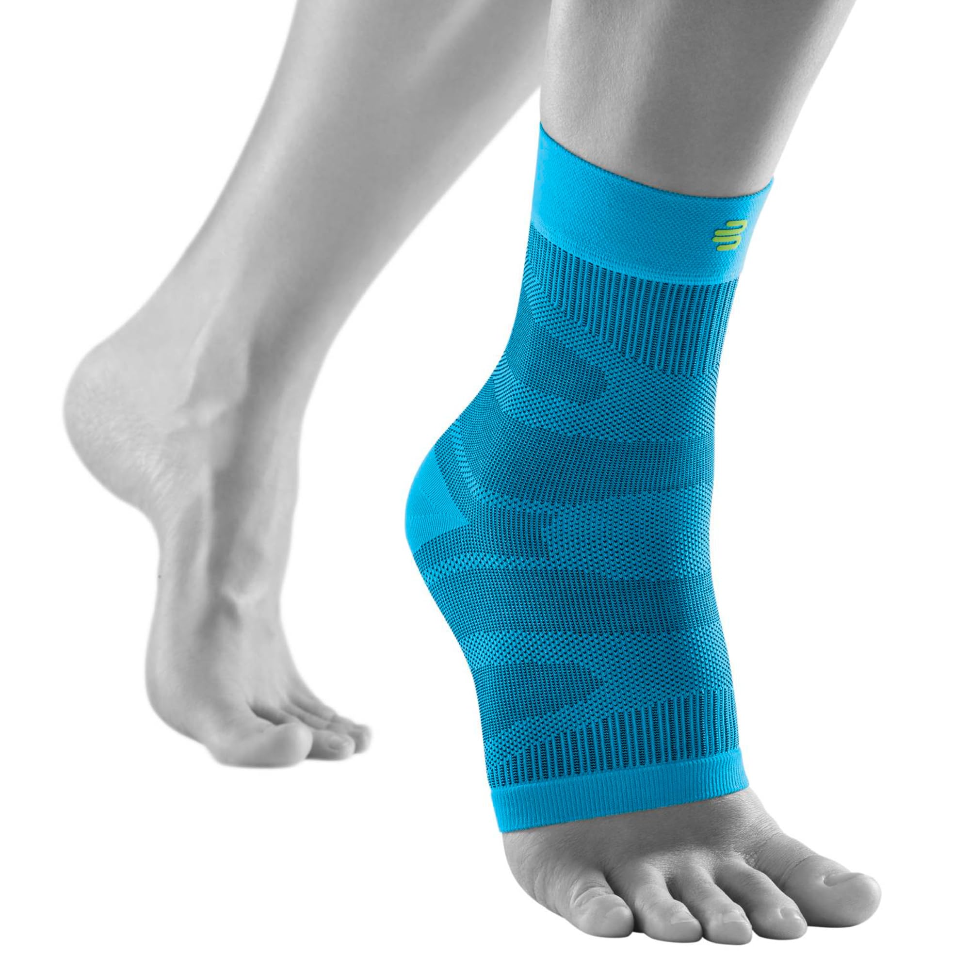 BAUERFEIND Sleeve für dein Sprunggelenk „Sports Compression Ankle Support“, 1 Unisex Sprunggelenkbandage mit Kompression, Knöchelschutz für Laufen, Fitness und Ballsportarten, Rechts & Links tragbar