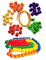 SARTHAM Counting Beads, Counting Toys for Kids, Age 3+ (Multicolour) (50 Beads)