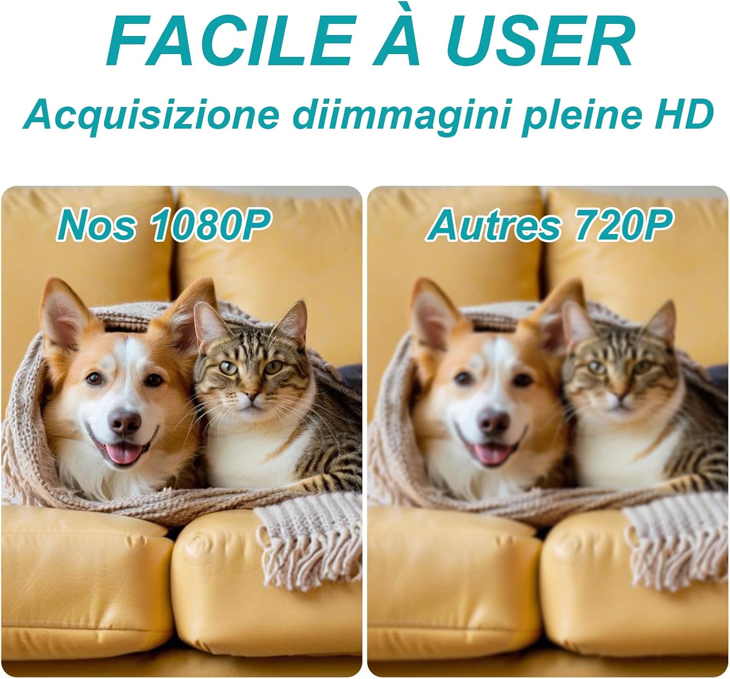 Caméra de Surveillance Miniature 1080P Full HD, Détection de Mouvement, Vision Nocturne, Surveillance Maison, Bureau, Enfants et Animaux (sans WiFi) - 8