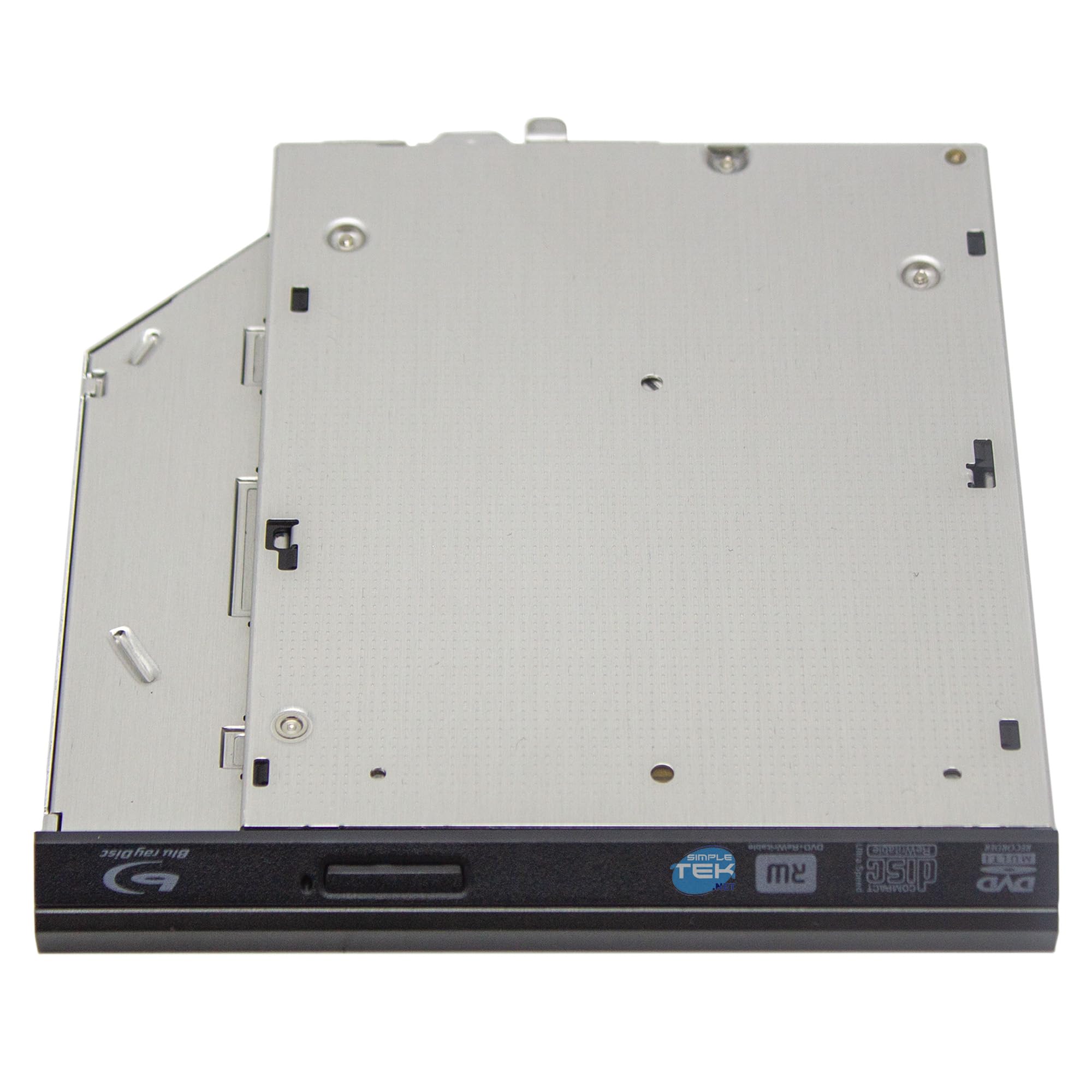 SIMPLETEK - Masterizzatore Blu-ray Interno SATA 12,7mm - Lettore BD/DVD/CD - Compatibile con HP EliteBook 8560w - Mascherina Inclusa e Sostituibile