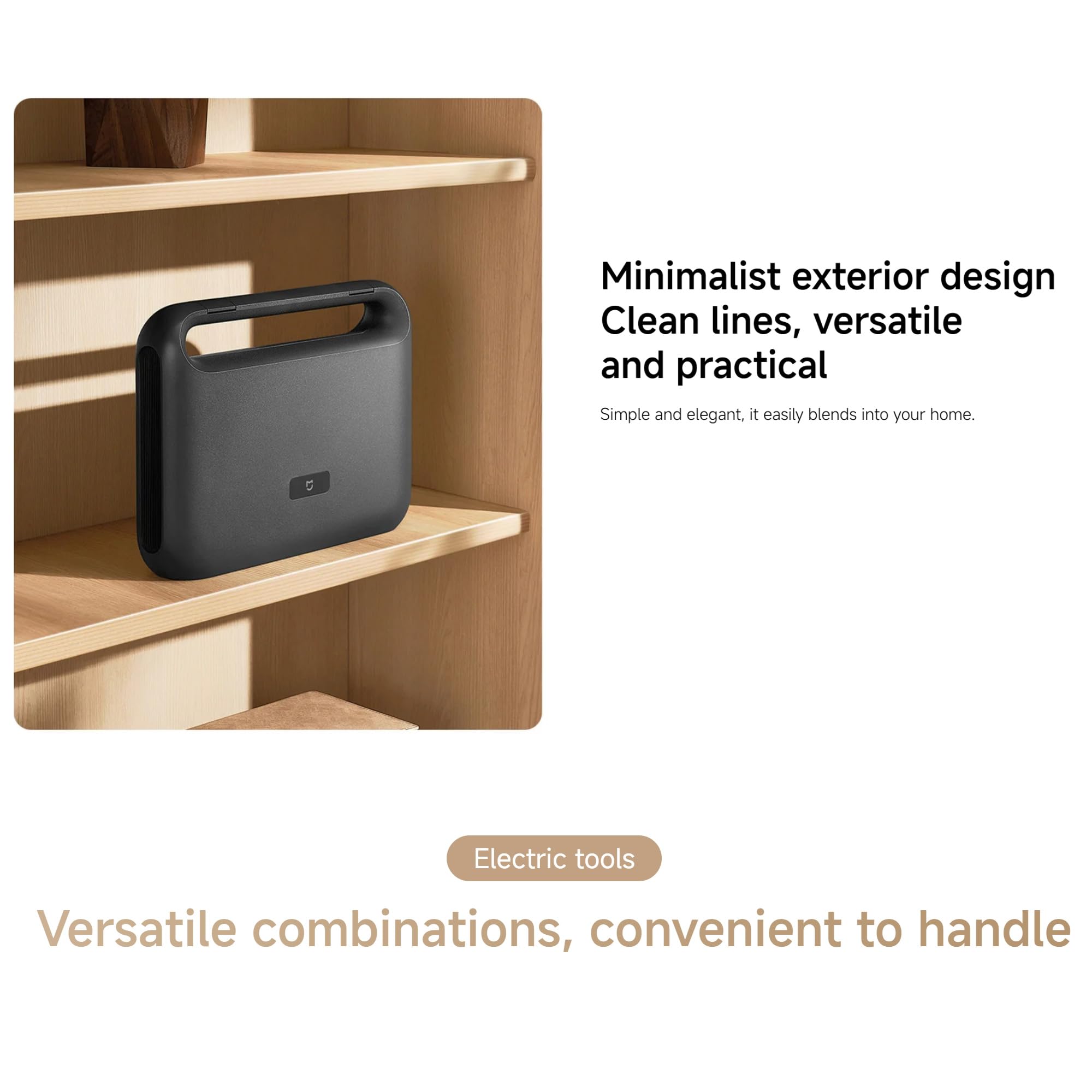 Xiaomi Mijia Kit d'outils avec tournevis électrique Ensemble d'outils de menuiserie pour la maison Montage de meubles pratique pour le bricolage et la