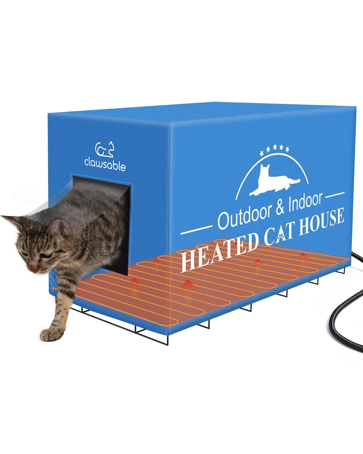 shu ufanro small heated cat house