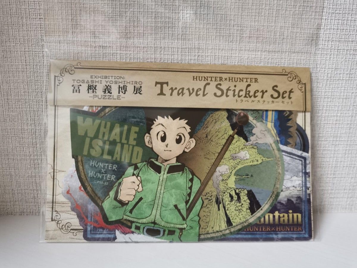 ハンターハンター　HUNTER×HUNTER ワールドトラベルステッカー ハンターハンター HUNTER × HUNTER トラベル ステッカー シール