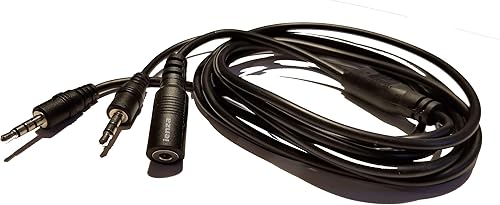 ienza Party Chat Link Chat Adapter Cable Wire for Xbox One Xbox Series XS Playstation 4 PS4 PS5 Elgato Game Capture HD HD60 HD60 Pro Similar Devices