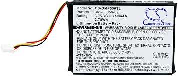 Replacement Battery for Garmin PT 10 Pro 550 Receiver Pro 70 Trashbreaker TB 10 Pro 550 Trashbreaker Pro 70 Receiver 010-11925-10 Drive 61 Drive 60 361-00056-07 361-00056-09 750mAh